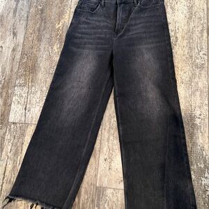 BAYEAS Women's Wide Leg Black Jeans